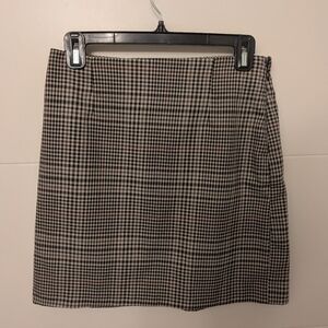Plaid Mini Skirt